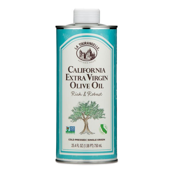 La Tourangelle California Extra Virgin Olive Oil, Cold-Pressed High Antioxidant
