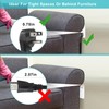 Flat Under Carpet Extension Cord with Flat Wall Plug, 3FT