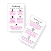 Boutique Marketing LLC Microblading Aftercare Instruction Cards | 50 Pack