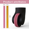 DINTSTYLE 8Pcs Luggage Wheel Covers, Suitcases Wheel Covers, Silicone Luggage