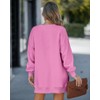 Women's Casual Hoodies Long Sleeve Solid Lightweight Pullover Tops Loose