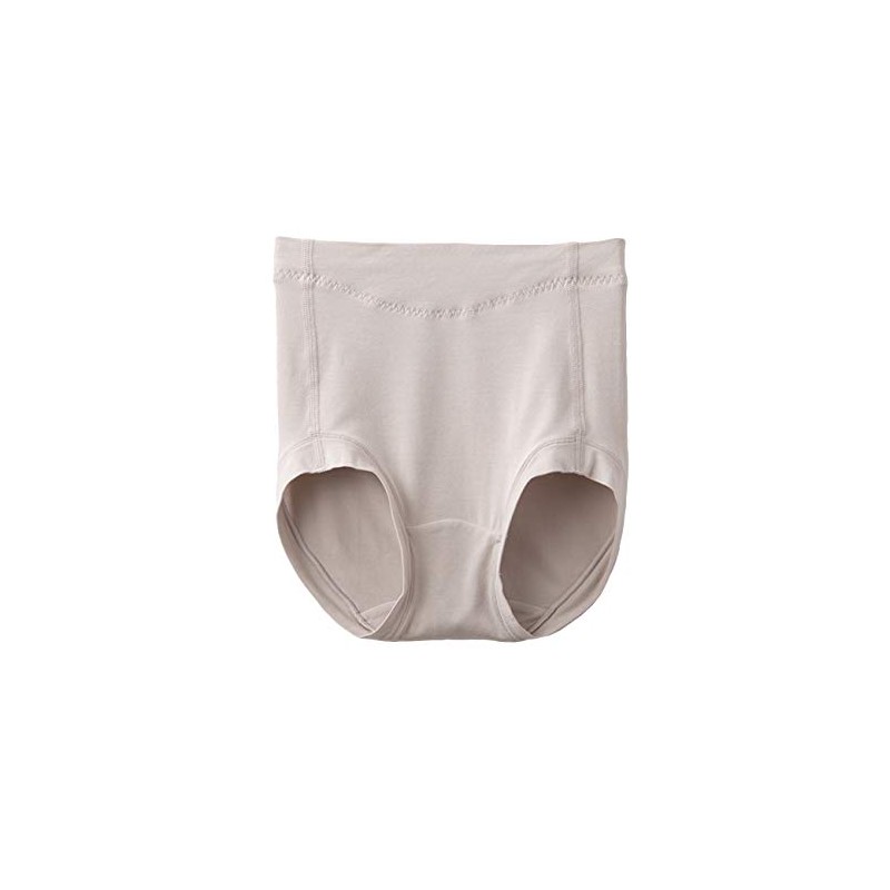 TAKEFU Bamboo Belly Shorts (Sand Beige, M)