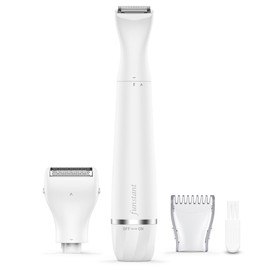Funstant Rechargeable Bikini Trimmer for Women, 2-in-1 Precision Trimming & Foil Heads, Gentle and Safe Shaving for Pubic Hair and Intimate Areas, Type-C Charging, Cordless Electric Razor for Women