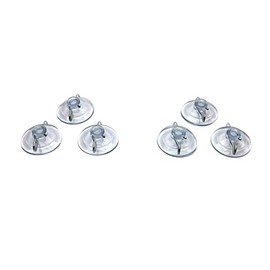 CAROLINACUSTOMCAGES Bearded Dragon Hammocks Suction Cup Hooks, 2 Sets