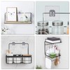 YeeBeny Corner Shower Caddy Adhesive Sticker Hook Mount for Shower