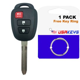 USAEYS For Toyota RAV4 - 2013 2014 2015 2016 2017 Remote Car Keyless Entry Key Fob