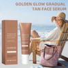 Gradual Tanning Lotion,Self Tanning Lotion,Tanning Cream for Sun-Kissed Skin,Gradual Tan