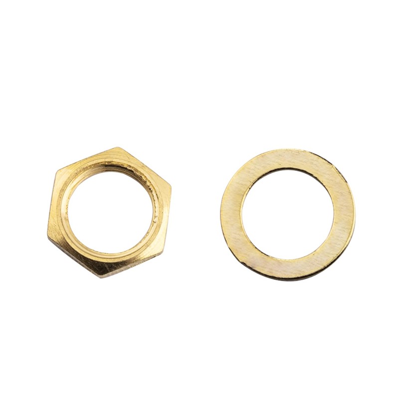 DIAO79NI 5Pcs American 3/8" Fine Knurled Guitar Toggle Switch Nut