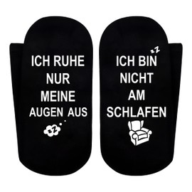 Belloxis 18th Birthday Boy Gift Socks Men 43-46 Stopper Socks Men's 18th Birthday Boy Gifts for 18th Birthday Boys Birthday Gift for Men Gift Ideas for 18 Year Old Boys, Black to rest