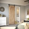 SMARTSTANDARD 5.5ft Barn Door Hardware kit, Barn Door Track, Sliding