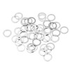 sourcing map M10 304 Stainless Steel Flat Washers, 50pcs 10x14x0.5mm