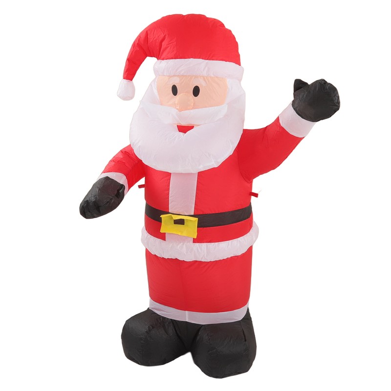 Christmas Inflatable Santa Waterproof Tear Resistance Inflatable Santa Decoration with