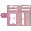 Felda Womens Genuine Soft Leather Clutch Wallet - RFID Protection