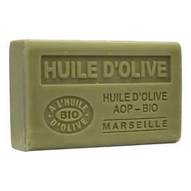 LABEL PROVENCE NATURE, Jabón Orgánico de Aceite de Oliva | Jabón Frances 100% Natural Cara y Cuerpo | 125 g (Aceite de Oliva)