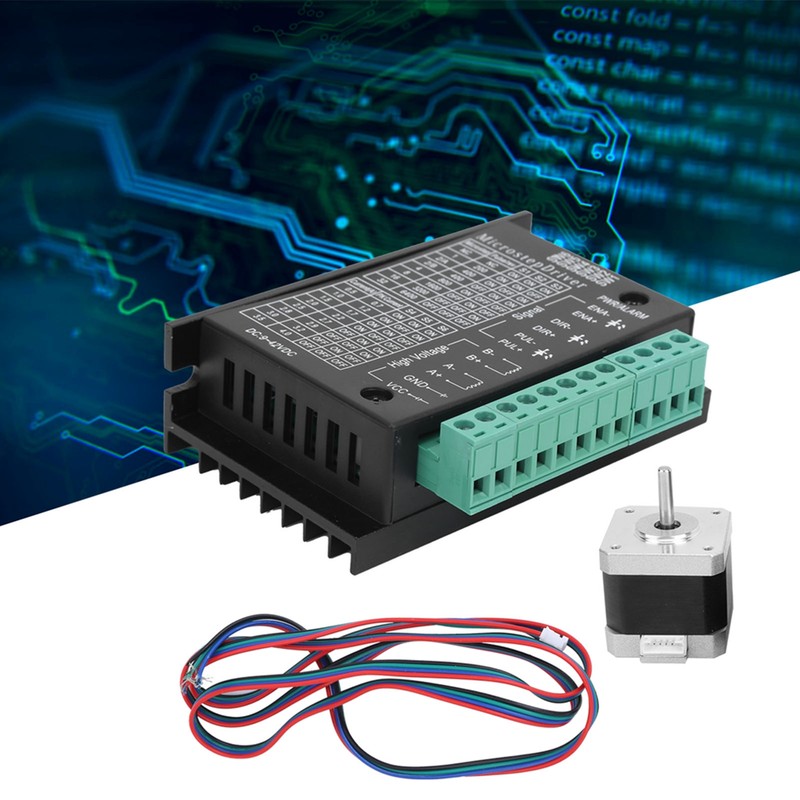 42 Stepper Motor Drive Set Electronic Component Module 0.4N.M 17HS4401S+TB6600