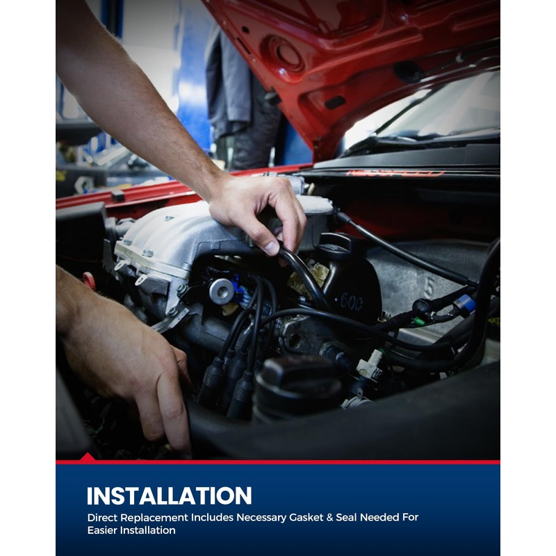 KAX Engine Water Pump With Gasket Fit for Ford Fusion
