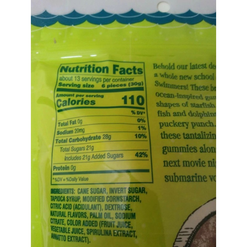 Trader Joe's 5 Pack Trader Joe's Super Sour Scandinavian Swimmers