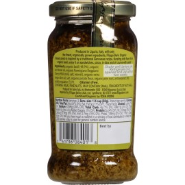 Filippo Berio Pesto Basil Organic 6.7 oz (Pack of 6)