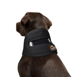 LISPOO Dog Neck Brace Offers Support for Pets Suffering from Intervertebral Disk Disease(IVDD),Cervical Vertebral Sprains and Instability-Specialized Neck Brace Specifically for Dogs(S)