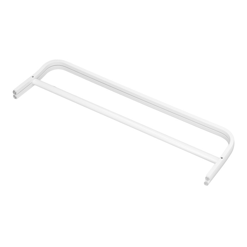 Double Rod Towel Rack Space Aluminum Rustproof Double Towel Bar