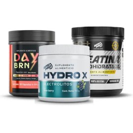 Bpn Pro Combo Ponte Fit 2  Pack Day Brn  Electrolitos  Creatina Monohidratada  Complemento Para Preentrenamiento, Hidratación Y Rendimiento Deportivo.
