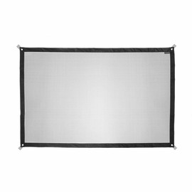 InnovaGoods - Pet Safety Net, Easy Installation without Tools, Versatile Horizontal/Vertical Mounting, High Quality Polyester & Stainless Steel, Black, Plastic