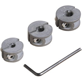 wolfcraft Depth Stop Set, Universal, 4 Pcs. I 2755000 I For restricted-depth drilling