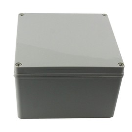 Ogrmar Plastic Dustproof IP65 Junction Box DIY Case Enclosure (8"x 8"x 5.2")