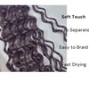 Black Braiding Hair Pre stretched for Boho Braids Pre stretched