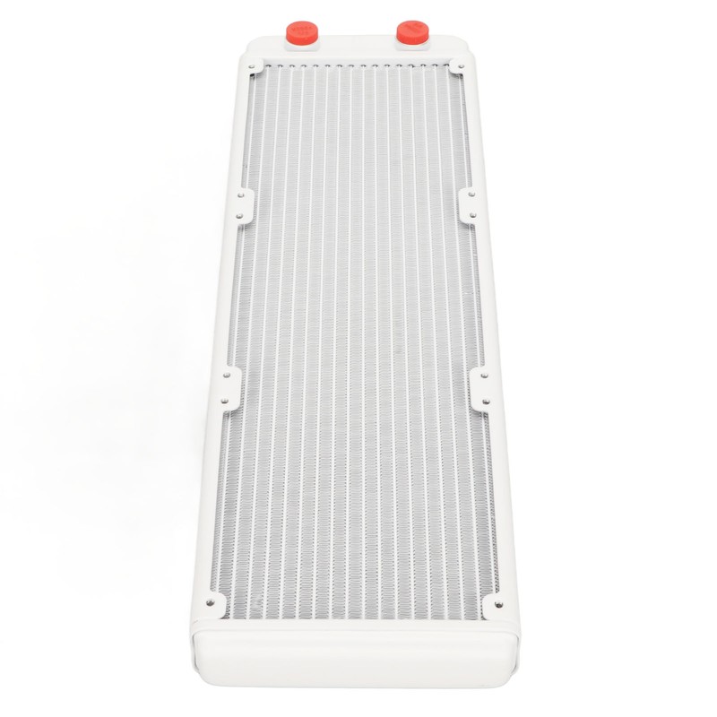 Water Cooling Radiator 18 Pipes Aluminium Alloy Fins G1/4 Thread