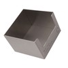 Stainless Steel Tissue Box Square Tissue Holder Large Opening Napkin