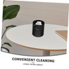 OFFSCH Office Tabletop Trash Bin Marble Garbage Bin Bathroom Bedroom
