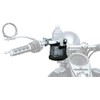 Kuryakyn 1422 Motorcycle Handlebar Accessory: Drink/Cup Holder with Mesh Basket,