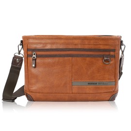 Mustache JTZ-4156 Men's Shoulder Bag, A4 Storage, Synthetic Leather