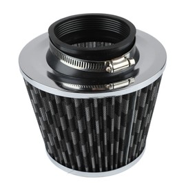 Filtro de Aire del Coche, Filtro de Admisión de Aire de Soporte de Forma Radial de Filtración Potente de Alto Flujo 16 para Vehículo (Estilo de fibra 