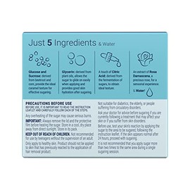 Nair Kit de depilación de cera de azúcar para spa, contenedor de 11.8 onzas