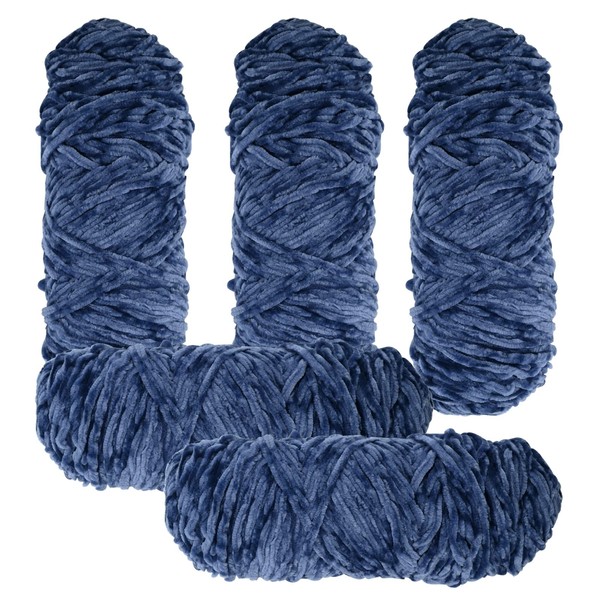 Knitting Wool Yarn Crochet Knitting Yarn 5 x 100g Knitting