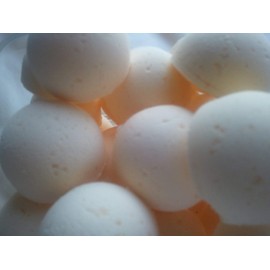 Spa Pure Amber Patchouli Bath Bombs: Made in USA with Shea Butter, Ultra Moisturizing ..Great for Dry Skin, All Skin Types (14 Count) Pack of 1