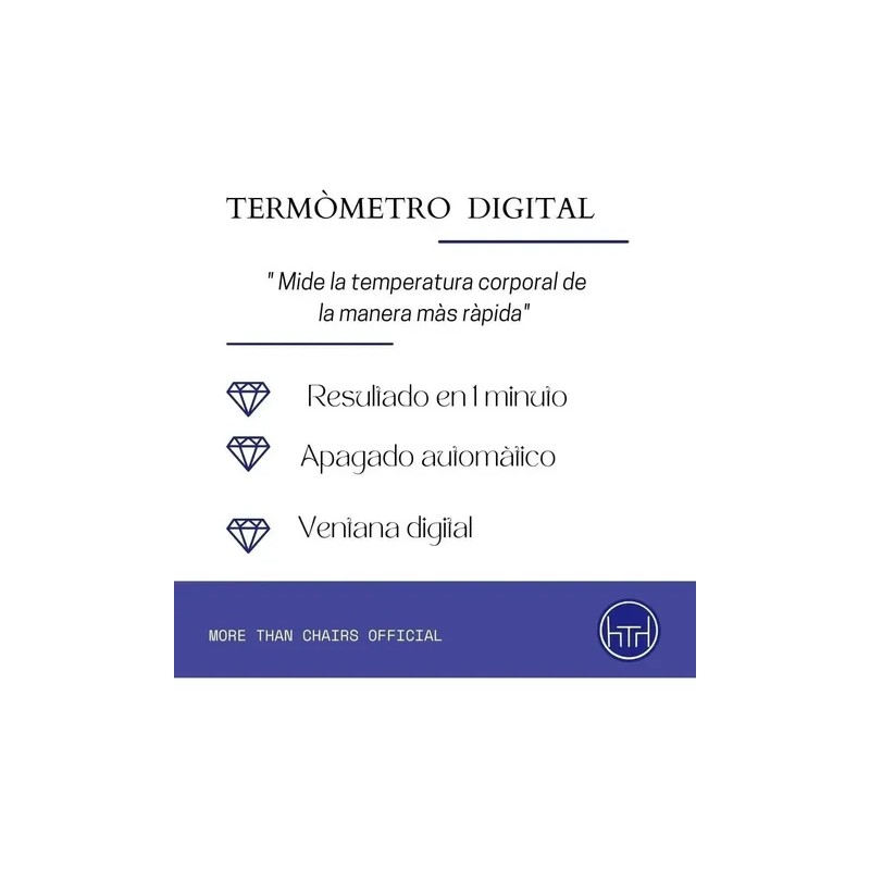 Termómetro Digital Axilar