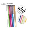minkissy 6pcs Eyelash Brush Mascara Brush Applicator Mascara Wands Make