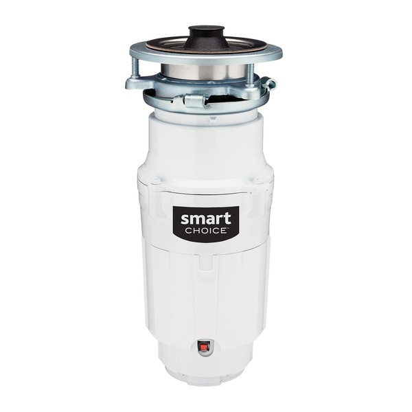 Smart Choice 1/3 HP Direct Wire Garbage Disposal for Kitchen