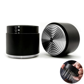 DiatZeno 53MM Espresso Tools - Professional WDT Tool, Coffee Distributor & Tamper with 3-in-1 Design, 306 Stainless Steel Barista Essentials for Home Coffee Brewing, Beginner-Friendly Accessories