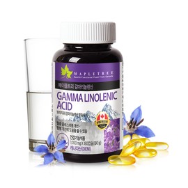 Maple Tree Gamma-Linolenic Acid (GLA) 1,000mg 180 Capsules / 메이플트리 감마리놀렌산 1,000mg x 180캡슐