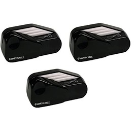 Martin Yale 1624 Manual Letter Opener, Automatically Activates When Envelope is Inserted, Blades are Fully Enclosed - Black - Thrее Расk