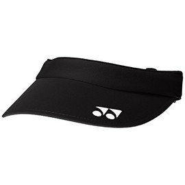 Yonex 40054 Tennis Wear, Very Cool Sun Visor, Unisex, black (007)