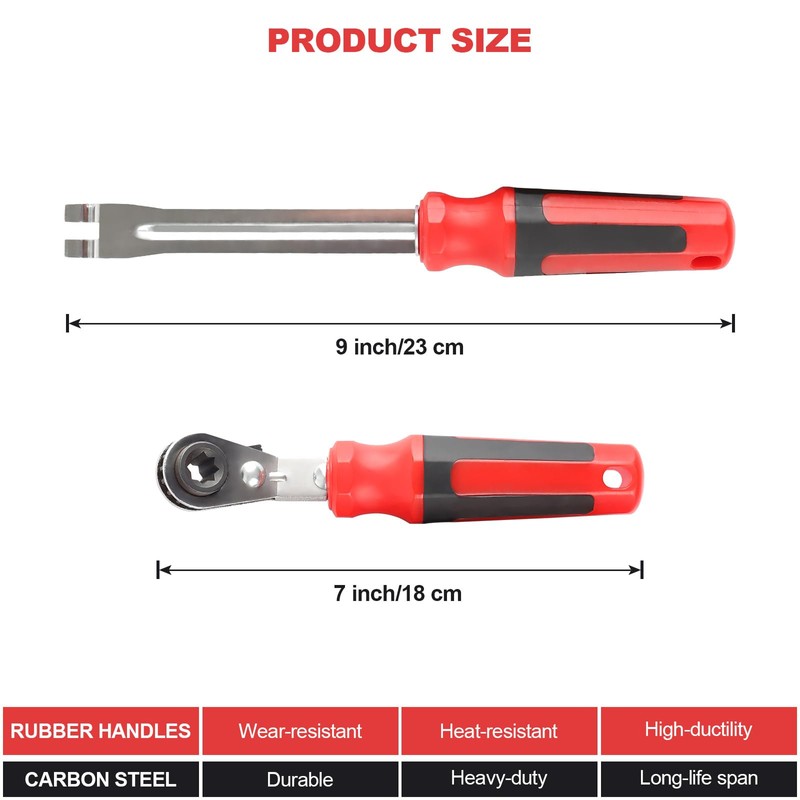 OEMASSIVE Automatic Slack Adjuster Release Tool Wrench Set,5/16" Slack Adjuster