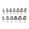 Tiardey 14Pcs Impact Bolt Nut Remover Set Nut Extractor Socket