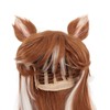 Cosplay Wig Long Straight Adjustable Exquisite Game Anime Cosplay Synthetic
