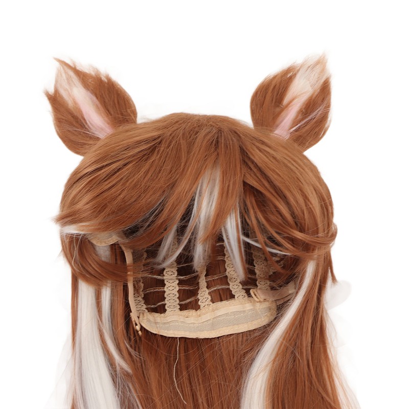 Cosplay Wig Long Straight Adjustable Exquisite Game Anime Cosplay Synthetic