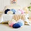 Lfsaaj White Seashell Throw Pillows, Shell Shaped Throw Pillows, 13